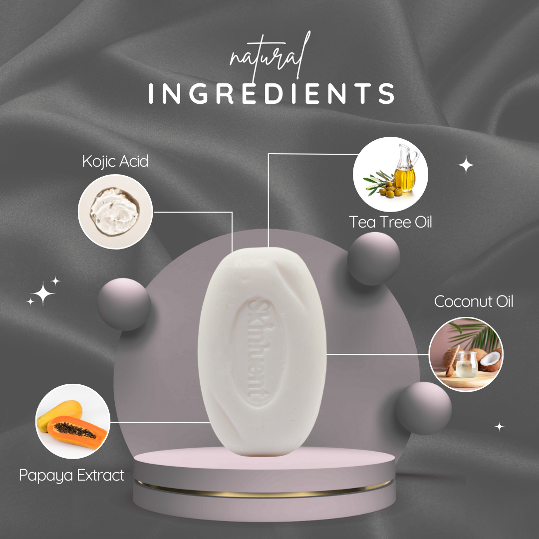 Foaming Kojic Acid Soap showing its gentle cleansing texture for daily skincare