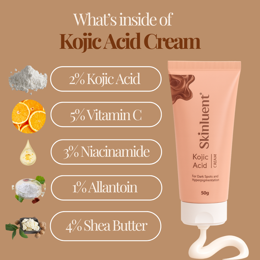 Skinluent Kojic Acid Cream Skin Brightening