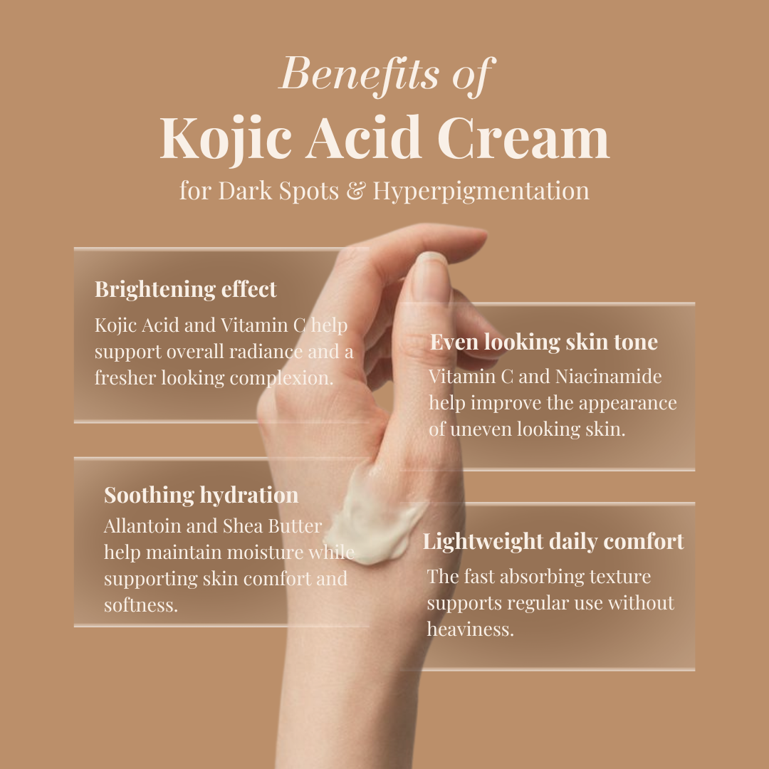 Skinluent Kojic Acid Dark Spots Hyperigmentation Cream